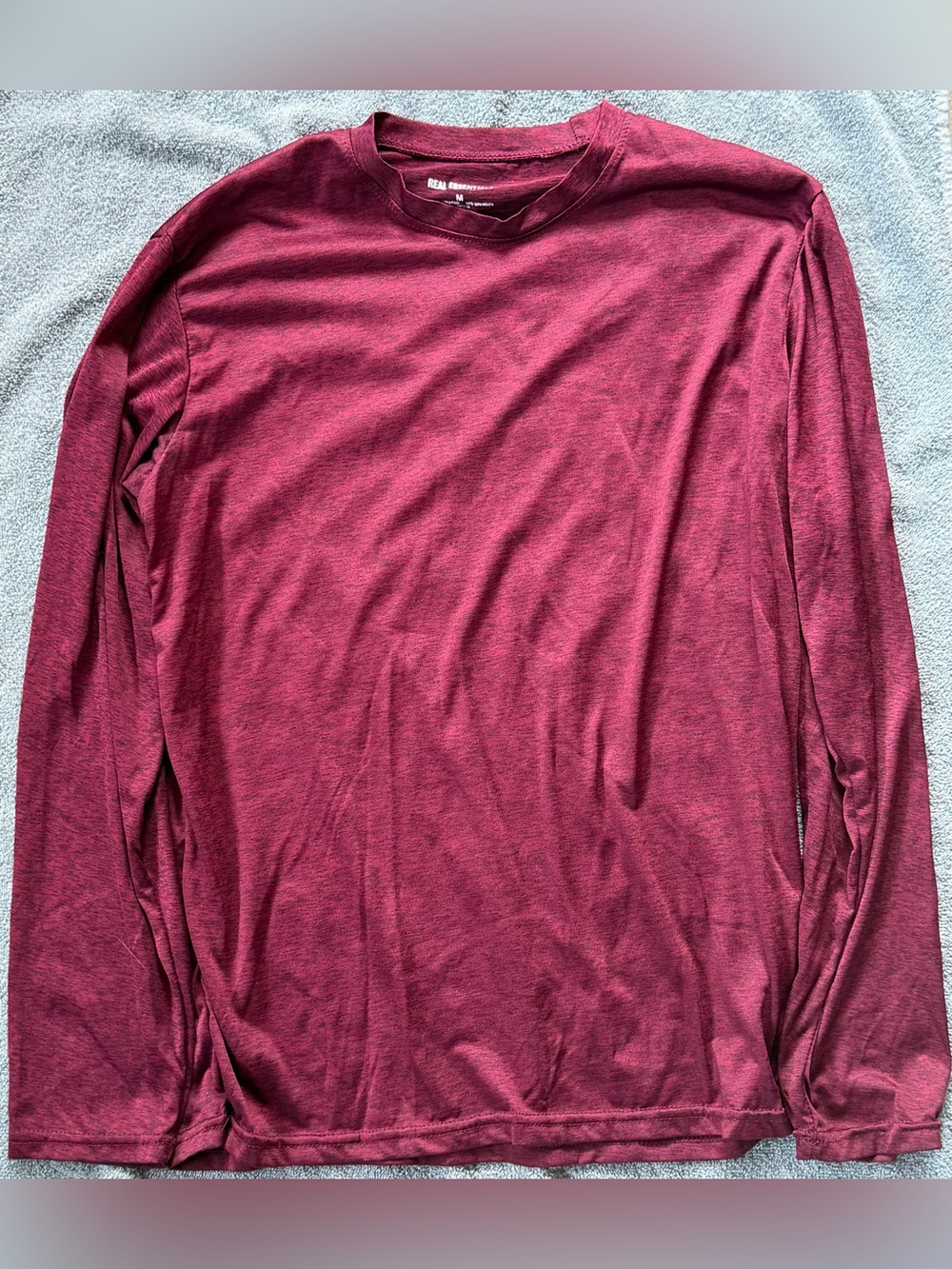 Essentials Men's Crewneck Tee - Maroon